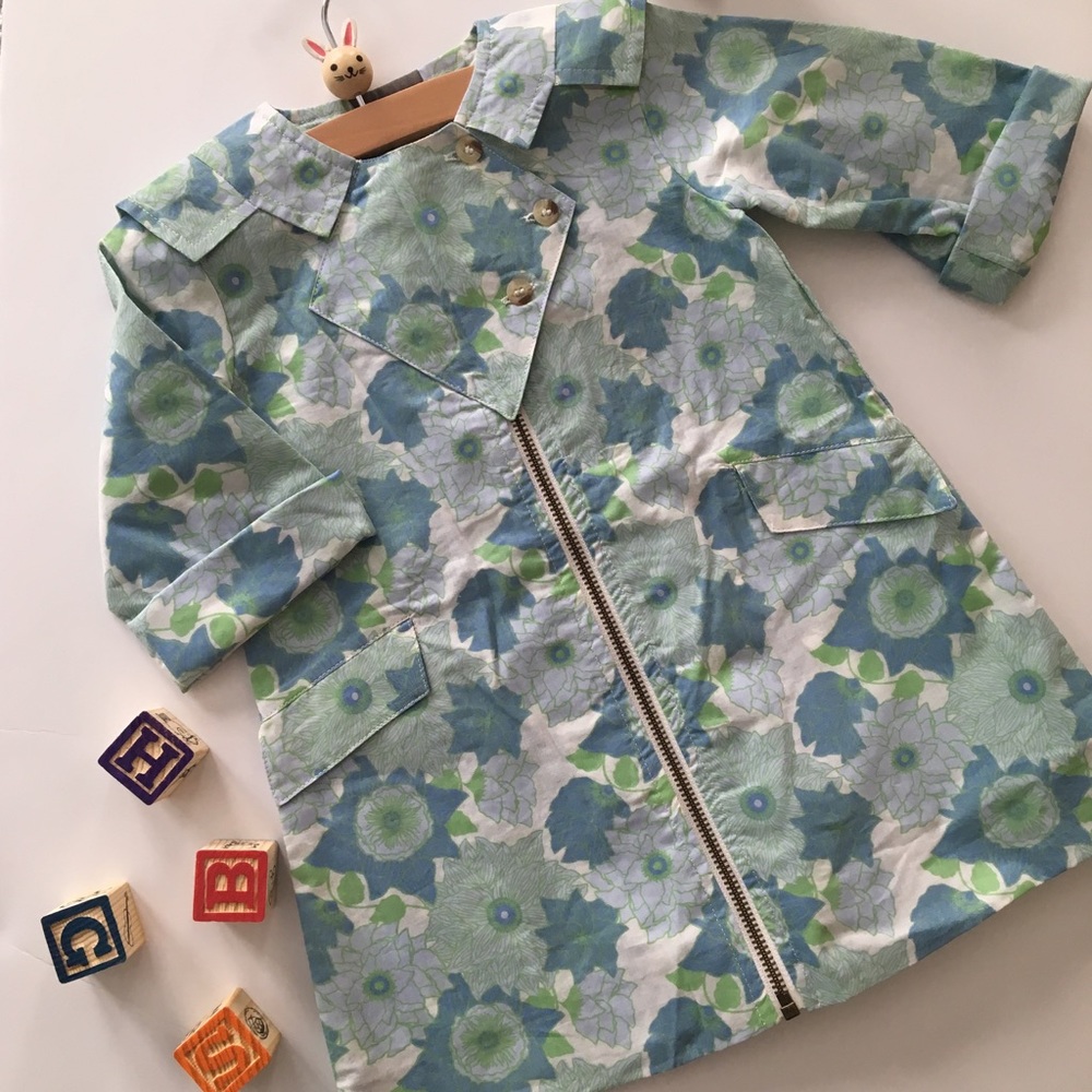 Kate Quinn Organics toddler spring coat